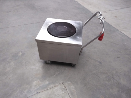 Mobile stool cooker 